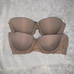 Bundle of aerie strapless bras
